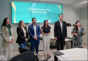 Secretaria de Estado de Saúde alerta para surto de influenza