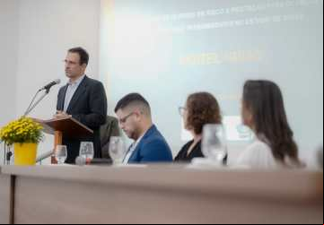 Secretário de Estado da Saúde, Sérgio Vencio, durante apresentação do inquérito Vigitel: 
