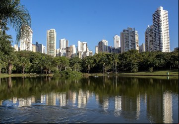 Vista do Parque Sulivan Silvestre (Parque Vaca Brava), em Goiânia | Foto: Pixabay