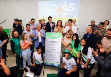 Vice-governador Daniel Vilela destaca o modelo pioneiro do Agrocolégio Maguito Vilela, que une educação e inovação para fortalecer o campo; instituição leva nome de seu pai, que completaria 76 anos