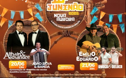 Nova Aurora se prepara para a 10ª edição do tradicional Juninão